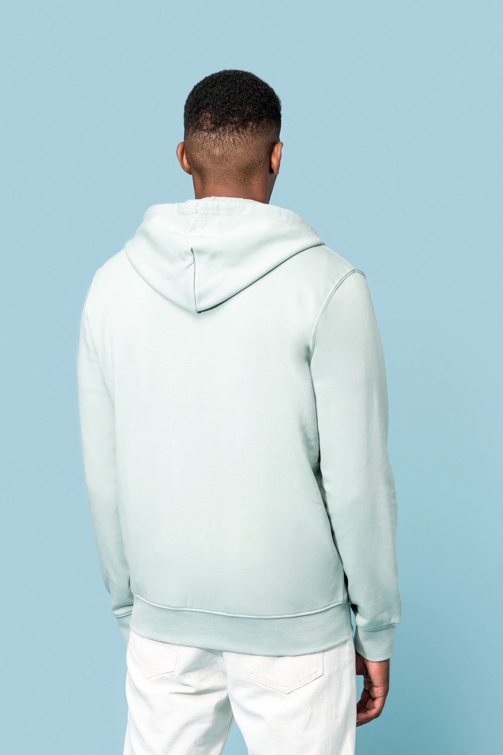 Kariban Sweat-shirt écoresponsable zippé à capuche homme K4030 – Image 2