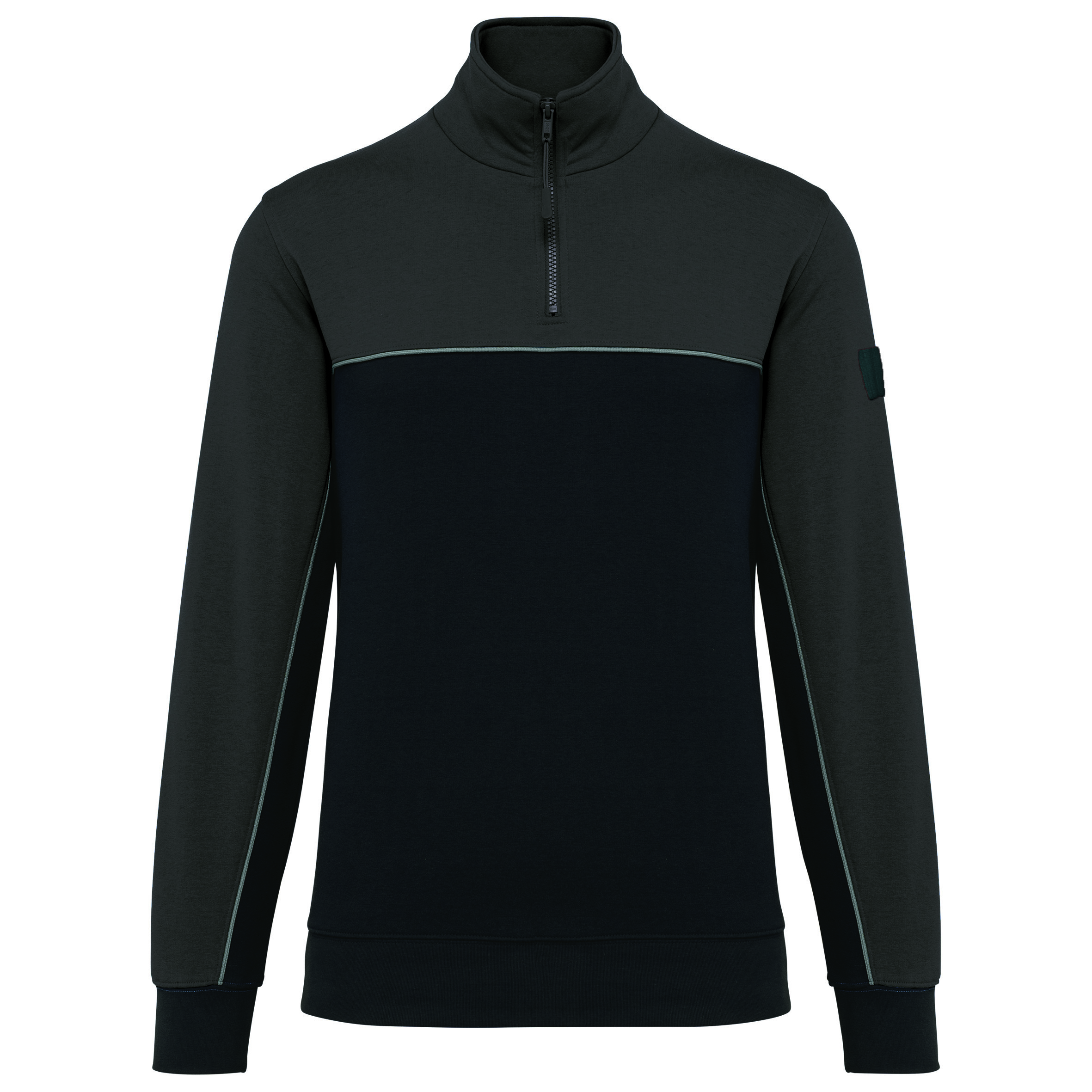 Wk. Designed To Work Sweat-shirt écoresponsable col zippé unisexe WK404 – Image 13