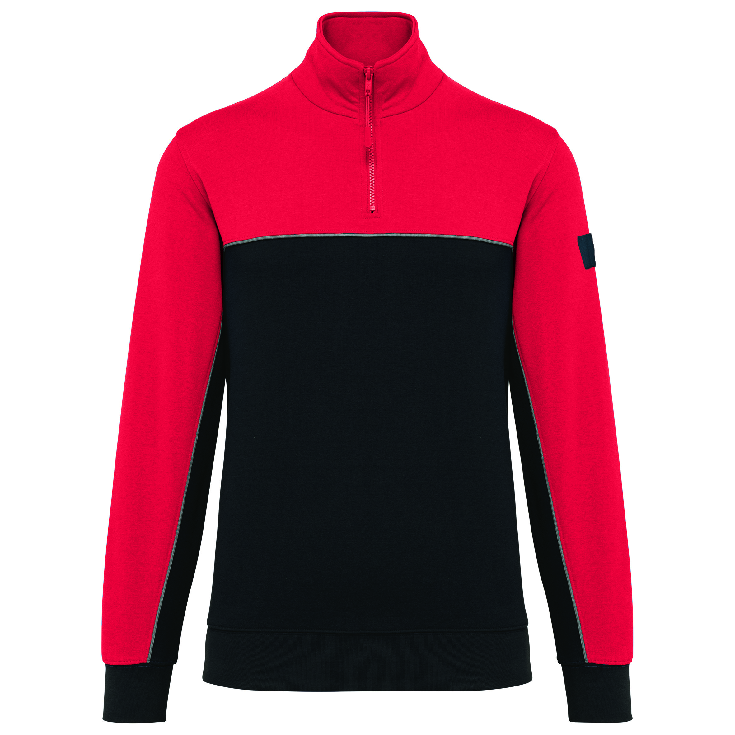 Wk. Designed To Work Sweat-shirt écoresponsable col zippé unisexe WK404 – Image 8
