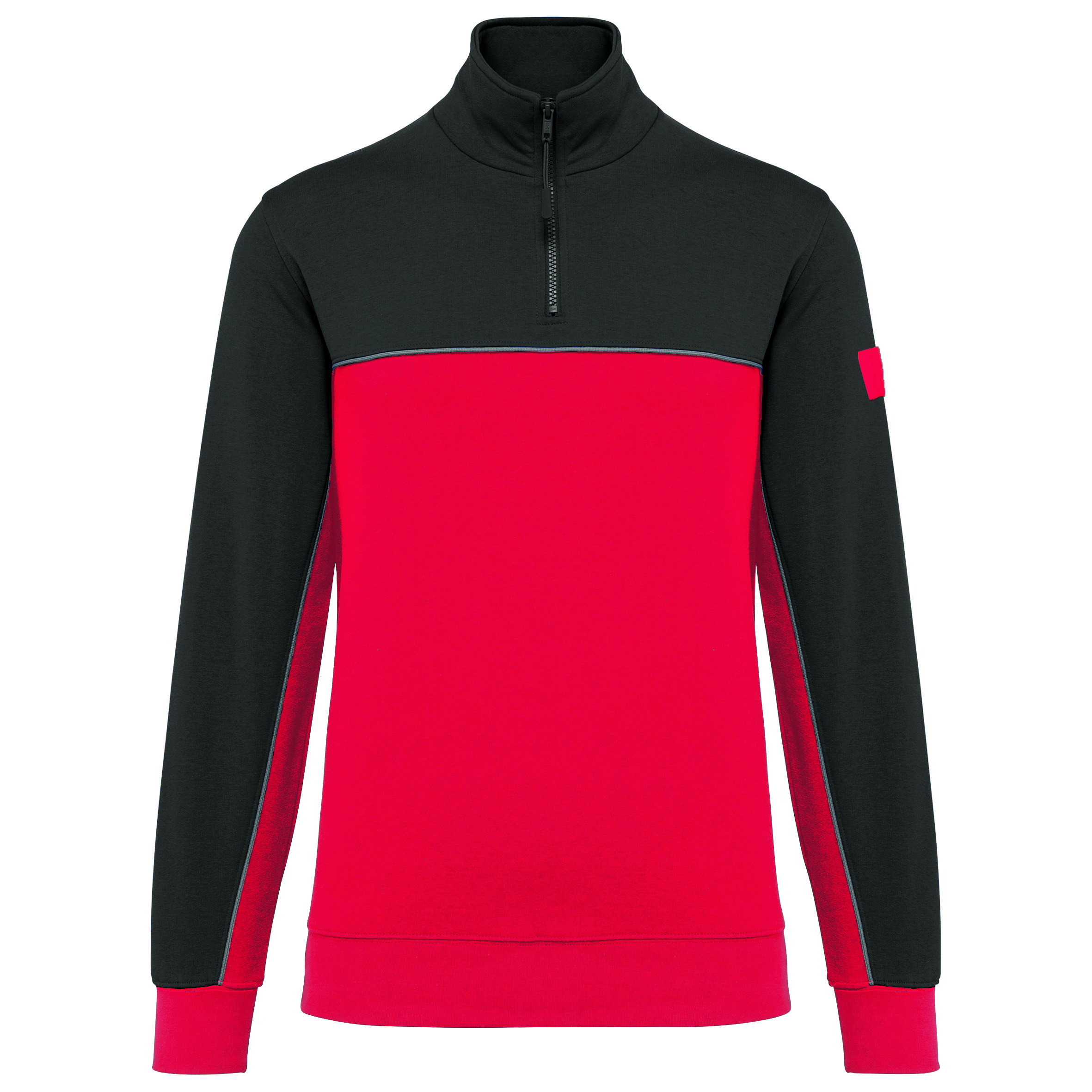 Wk. Designed To Work Sweat-shirt écoresponsable col zippé unisexe WK404 – Image 6
